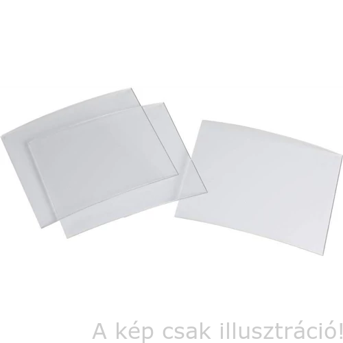 Hegesztő pajzs külső plexi Optrel domború 86x110,10db/csomag  5000.105 Optrel OSC 3 csomag (Utolsó darabok) kiárusítás!