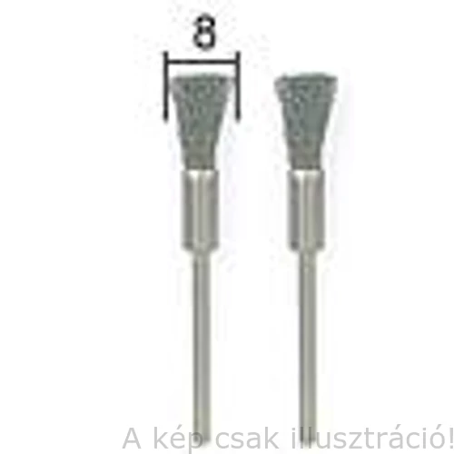 Ecsetkefe D:8mmx2,35mm csapos PROXXON 2db/csomag 28.955